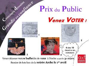 Concours de dessin – venez voter