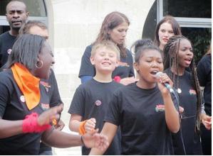 Les Bâtisseurs d’Espérance au festival y’a de la voix et en concert à Challans