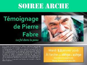 Soirée Arche avec Pierre Favre