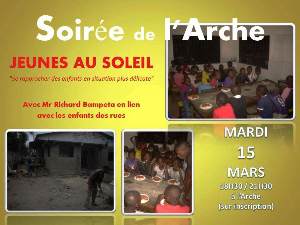 SOIREE ARCHE sur les enfants des rues